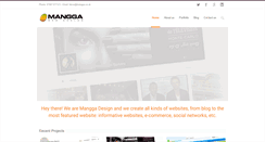 Desktop Screenshot of mangga.co.uk