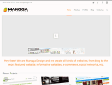 Tablet Screenshot of mangga.co.uk